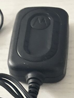 Motorola Black Wall Power Adapter with Cord
